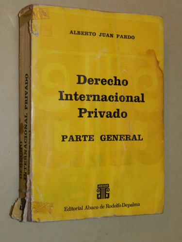 Derecho Internacional Privado - A. Pardo - C32 - E5