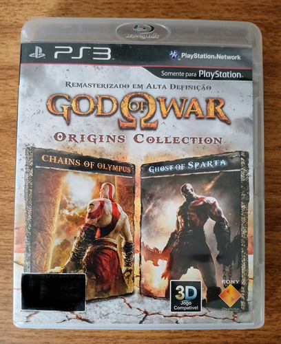 God Of War Origins Collection Ps3 Original Midia Fisica (Usado)