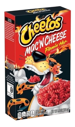 Mac'n Cheetos Flaming Hot Y Queso