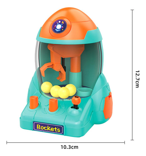 Mini Máquina De Brinquedos Dispensadores De Doces, Laranja