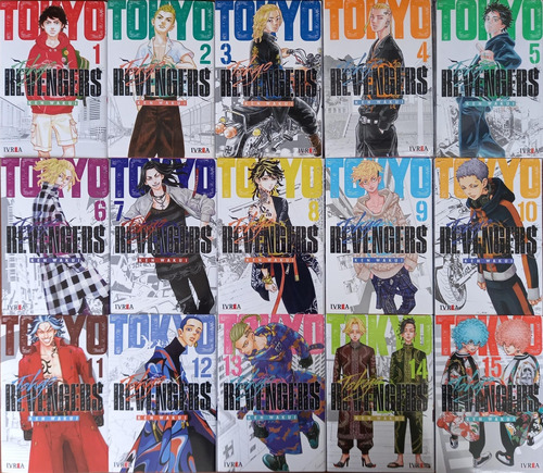 15 Libros Tokyo Revengers 1 Al 15 - Manga Ivrea