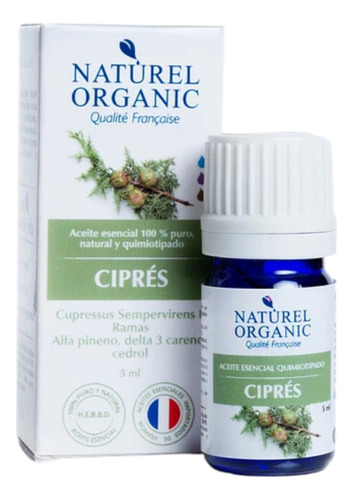 Aceite Esencial Ciprés Naturel Organic Natural Aromaterapia