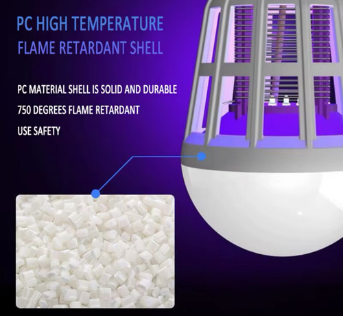 Foco Lámpara Led Repelente Para Mosquitos