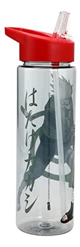 Naruto Kakashi Kanji Botella De Agua De Pared Simple De 24 O