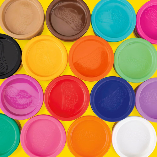 Play-doh Compuesto Para Modelar 36 Latas 3 Oz No Tóxico