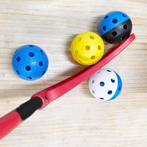 4x Bolas De Floorball, Bolas De Competición Huecas, Verde