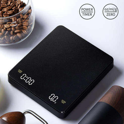 Báscula De Café Digital Con Temporizador Báscula