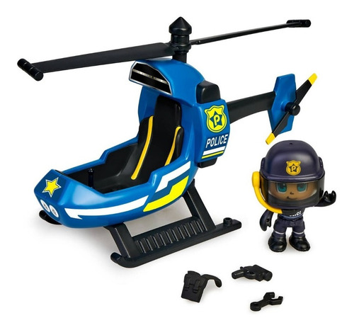Pinypon Action Mini Helicóptero Con Figura Pin Y Pon