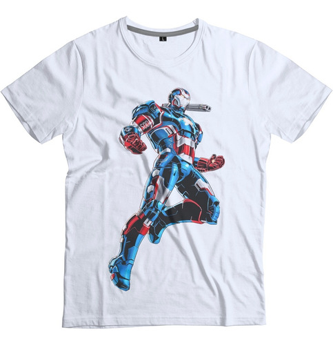 Remera Marvel Avengers Iron Man Cap America Spiderman  D110