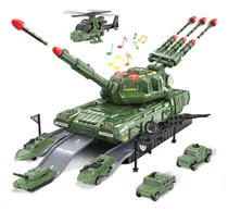 Comprar Juegos De Tanques Para Niños, Ejército Con 6 Vehículos