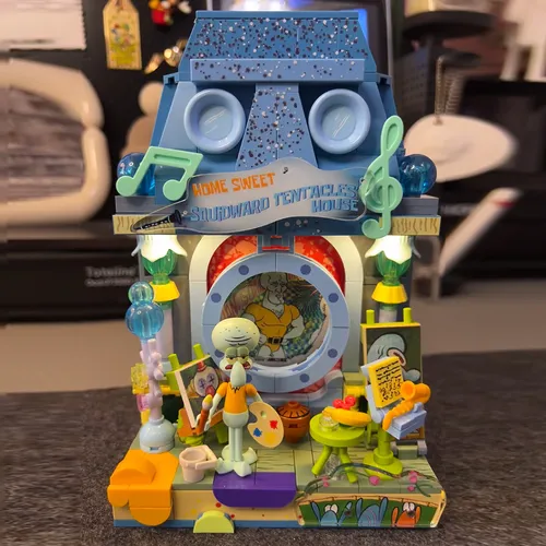 comprar Mt Bob Esponja Night Light Bloques De Construcción Juguetes