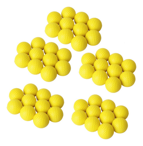 50 Unidades De Poliuretano Amarillo Elástico Suave Para Prác