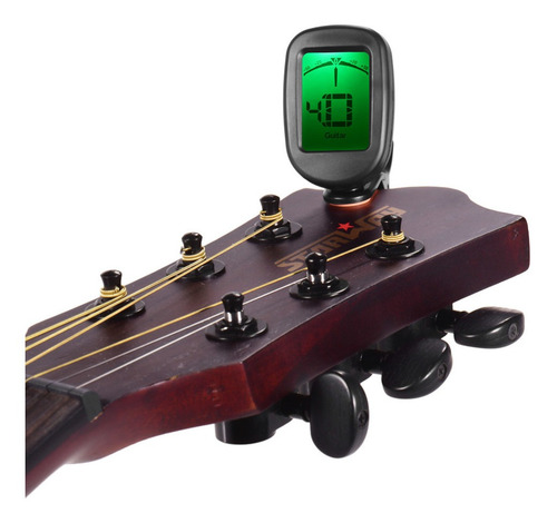 Afinador Digital Clip-on Design Display Lcd Sintonizadores