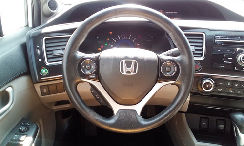 Imagen 10 de 15 de Honda Civic 2015 1.8 Ex Sedan At