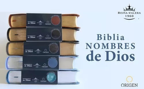 Biblia Rvr 1960 Letra Grande Tamaãâ±o Manual, Simil Piel Azul Alpha Omega Con Nombres De Dios / ..., De Reina Valera Revisada 1960. Editorial Origen, Tapa Blanda En Español