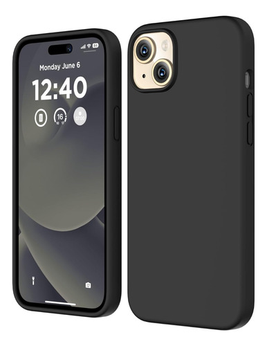 Protector Funda Case Silicona Premium Para iPhone 15 Plus 