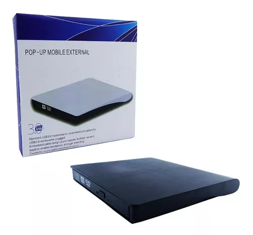 Grabador Reproductor DVD externo USB 3.0 Ultra Delgado