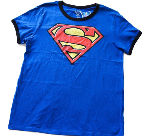 Remera Superman Original Dc Comics Traje Cosplay Superheroe