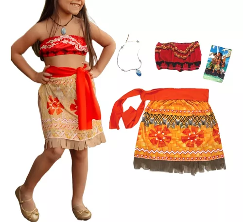 Roupa Infantil Moana Crianca