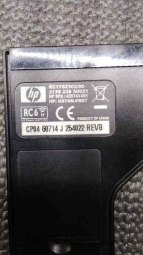 Control Remoto Hp Rc1762302/00 Dv4 Dv7 (Usado)