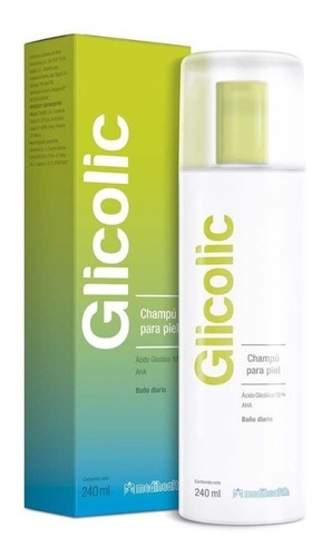 Glicolic Champu Para Piel Para Piel Exfoliante Suave Shampoo
