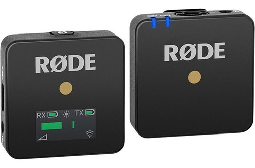 Micrófono Rode Wireless GO condensador omnidireccional negro