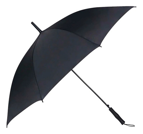 Guarda-chuva Paraguas Cabo Emborrachado 80cm - Mor Cor Preto