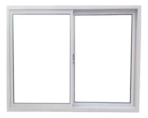 Ventana Aluminio 80x150  Vidrio Entero  Abershop