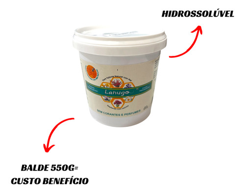 Kit Depilação Caseiro Cera 550g Lanugo E Tnt Para Depilação