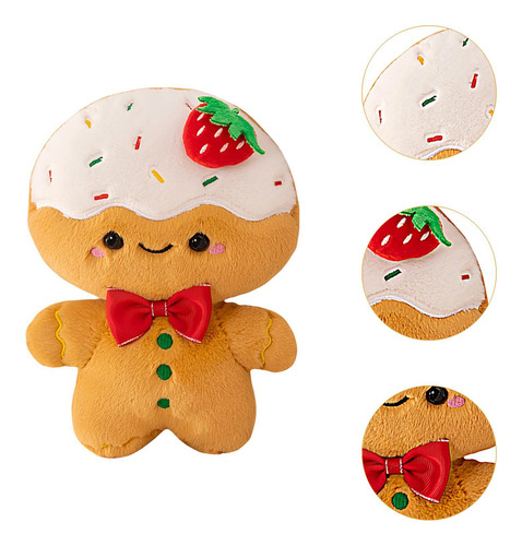Adornos De Peluche De Pan De Jengibre Muñeco De Jengibre De