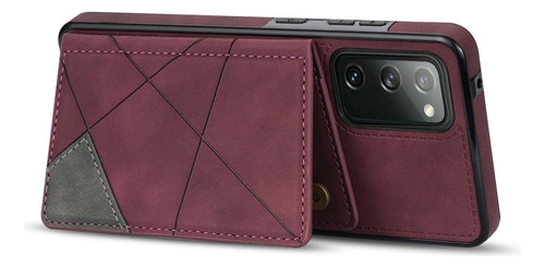 B Funda De Tarjeta Wallet For Samsung S21 Fe S21 Ultra Plus