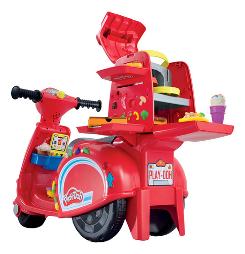 Play Doh Moto Scooter Repartidor De Pizzas / Diverti