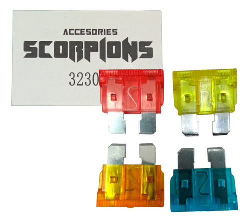 Fusibles Scorpions 8 Piezas