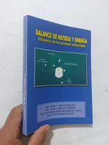 Comprar Libro Balance De Materia Y Energía Procesos Industriales