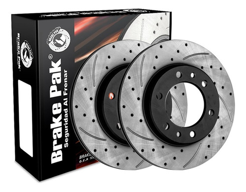 Discos De Freno Marca Brake Pak Para Toyota Hilux 4x4