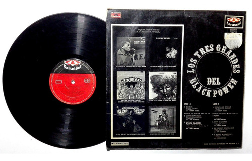3 Grandes Blackpower Lp Buddy Miles Jimi Hendrix James Brown (Usado)