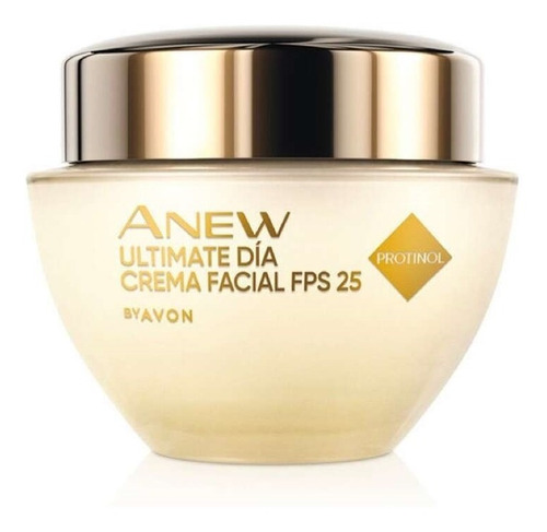 Crema Dia Rostro Anew Dorada 50g Avon Fps 25
