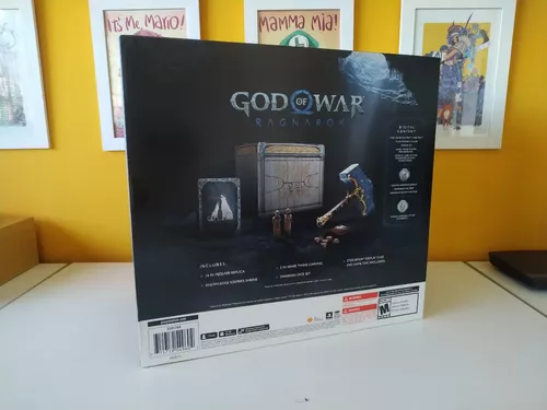 God of War Ragnarok: Detalhes da Edição de Colecionador