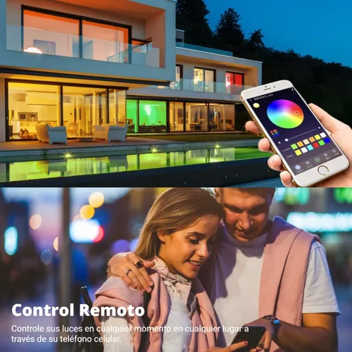 De Foco Wifi Inteligente Rgbcw 9w Para Homekit Alexa