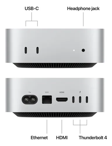 Apple Mac Mini M4 10cpu 10gpu 16ne 24gb Ram 1tb Ssd