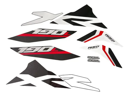 Kit Completo De Calcomanías Xr 190l
