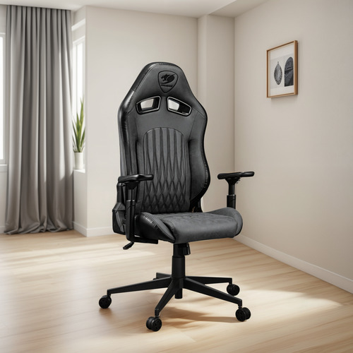 Silla Profesional Cougar Explore Army Jet Gray F
