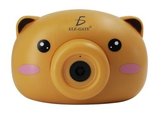 Máquina De Burbujas Automática En Forma De Cámara Osito Niño