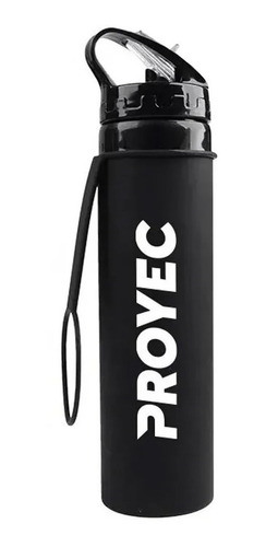 Botella Silicona Enrollable Antideslizante Con Pico Proyec