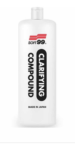 Composto Polidor 3 Em 1 Clarifying Soft99 1l Titanium Full