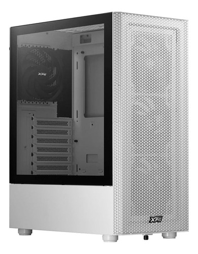 Gabinete Adata Xpg Valor Mesh Blanco Con 4 Ventiladores