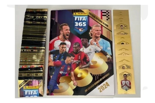 Fifa 365 2024  Panini  Album + 50 Figuritas Distintas