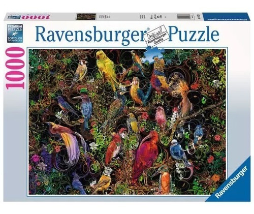 Puzzle Ravensburger 168323 Aves Arte 1000 Pza Milouhobbies 