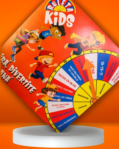 Ruleta Kids 01 De Jugando Games - Diversión Asegurada