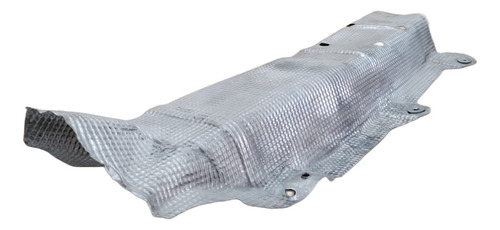 Deflector De Escape Volkswagen Gol Saveiro 2009-11 Plateado (Usado)